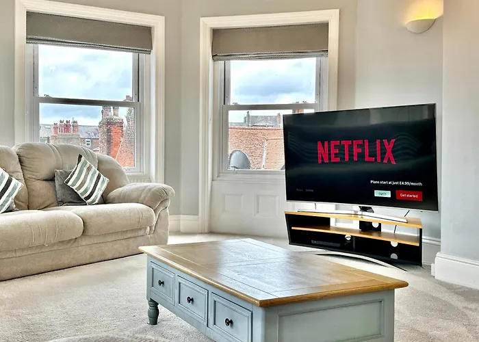 Victoria With Free Parking 公寓 斯卡伯勒